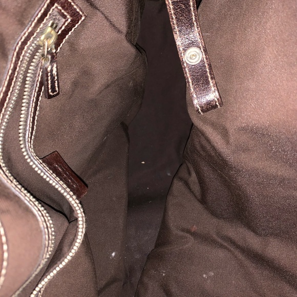 Gucci Pelham Brown Canvas Hobo Bag - Picture 7 of 8